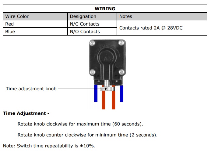Alarm Controls, TS-14 Mushroom Exit Button with Pneumatic Timer Basic Car Alarm Diagram Maglocks.com