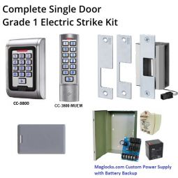Single Door Electric Strike Grade 1 Kit