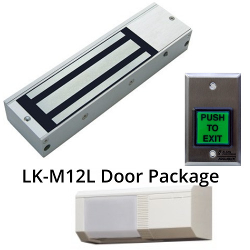 LKM12L 1200 LBS lock, Motion Sensor and Request to Exit