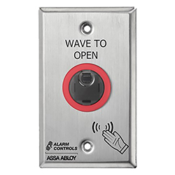 NTB Series Battery Operated No Touch Request to Exit Station