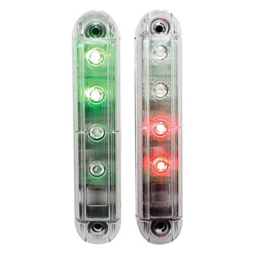 Bygger kryds stemning Red/Green LED Signaling Lights, (2-pack)