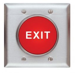 SDC 440 Series Double Gang Mushroom Exit Button