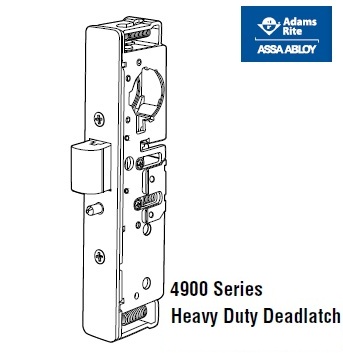 4900-35-101-313 Adams Rite 1 1/8" Backset Heavy Duty Deadlatch New In Box 
