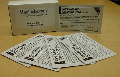 Card Reader Cleaning Cards - Box of 50