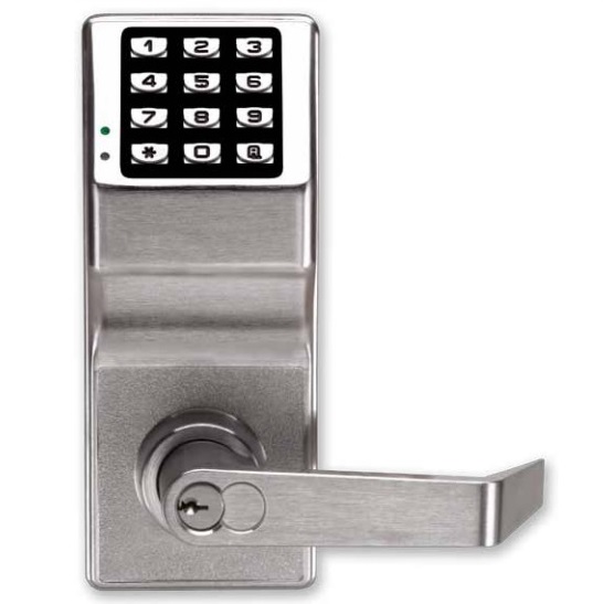 Trilogy T2 DL2700 Battery Powered Single Latch Lock, 100 users Maglocks