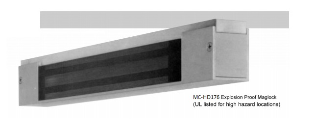 MC-HD176 Explosion Proof UL listed maglock, 600lbs