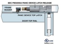 SDC PD2090A Panic Exit Device Top Latch Release