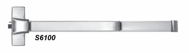 SDC Spectra S6101 Exit Only Push Bar (Dummy Trim Options)