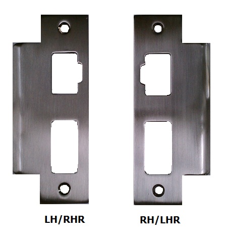 MCP-Mstrike strike plate for mortise hotel locks