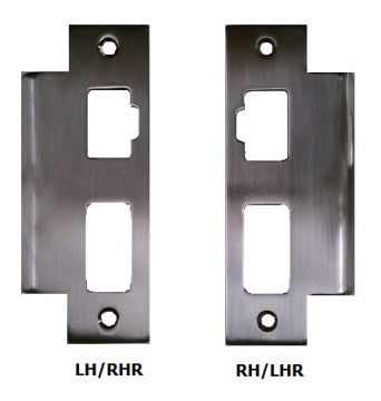 MCP-Mstrike strike plate for mortise hotel locks **DISCONTINUED**